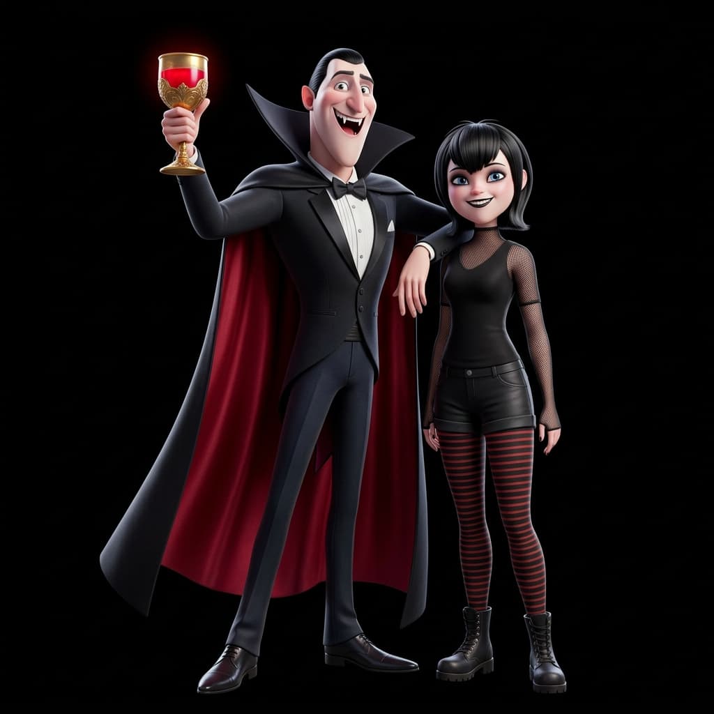 Count Dracula & Mavis