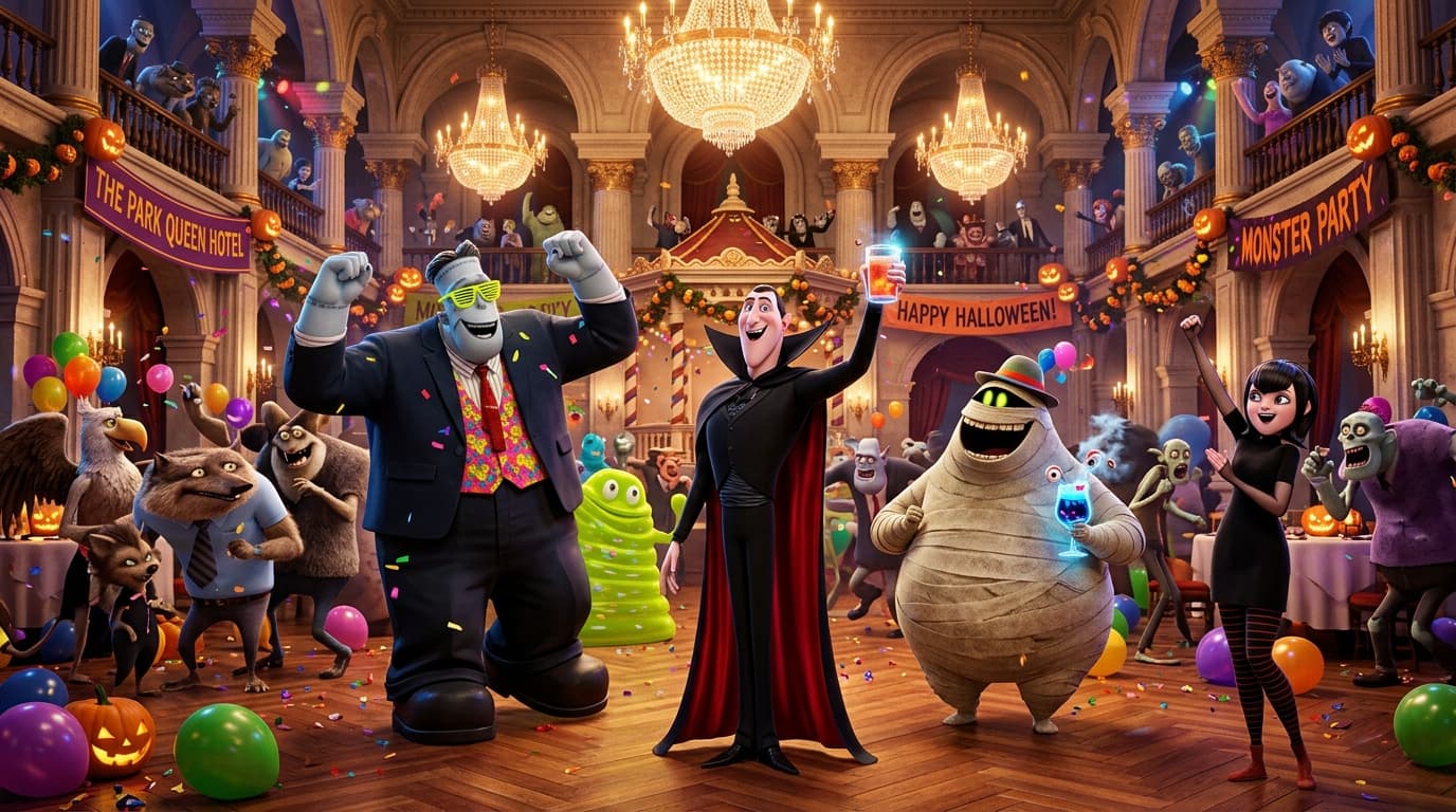 Monster Ballroom Party at The Park Queen Hotel